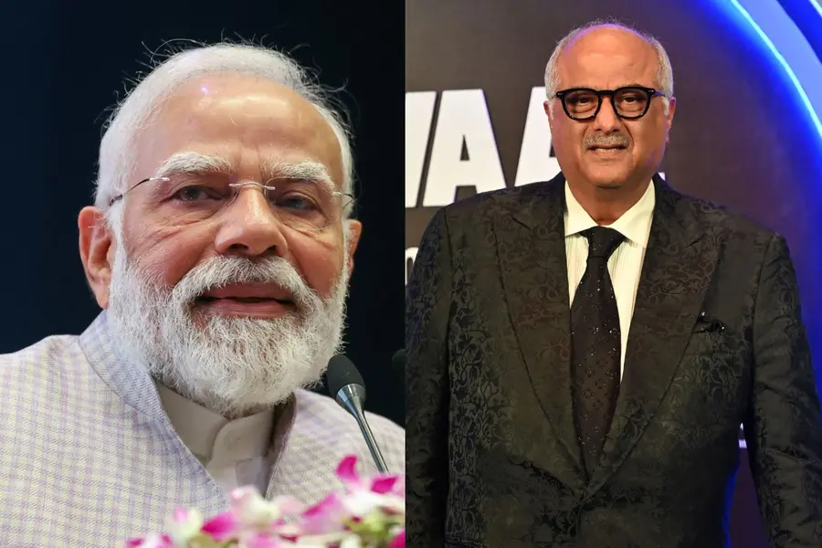 Narendra Modi and Boney Kapoor