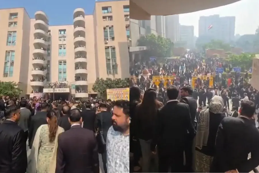 Visuals from Saket Court