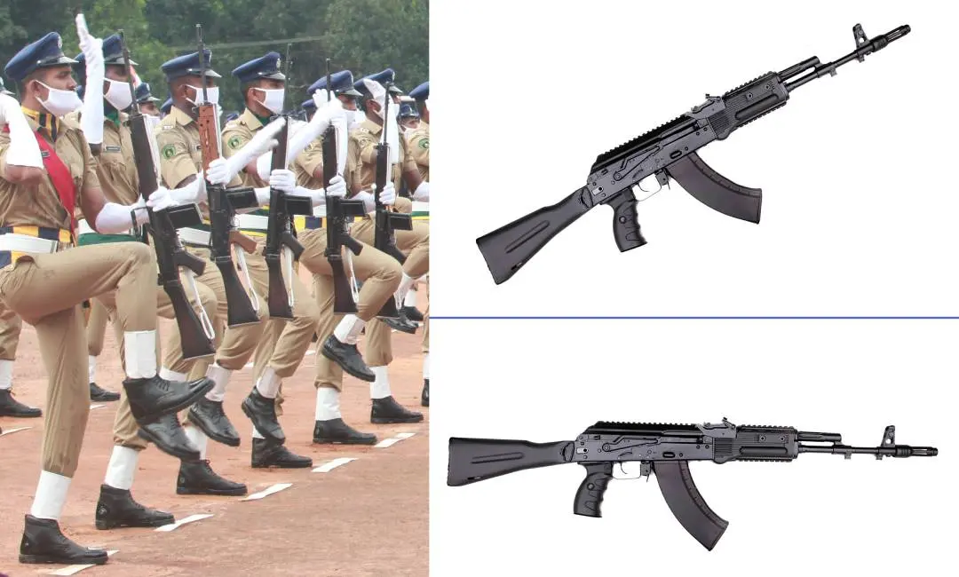 കേരള പോലീസ്, എ.കെ.203 റൈഫിള്‍
