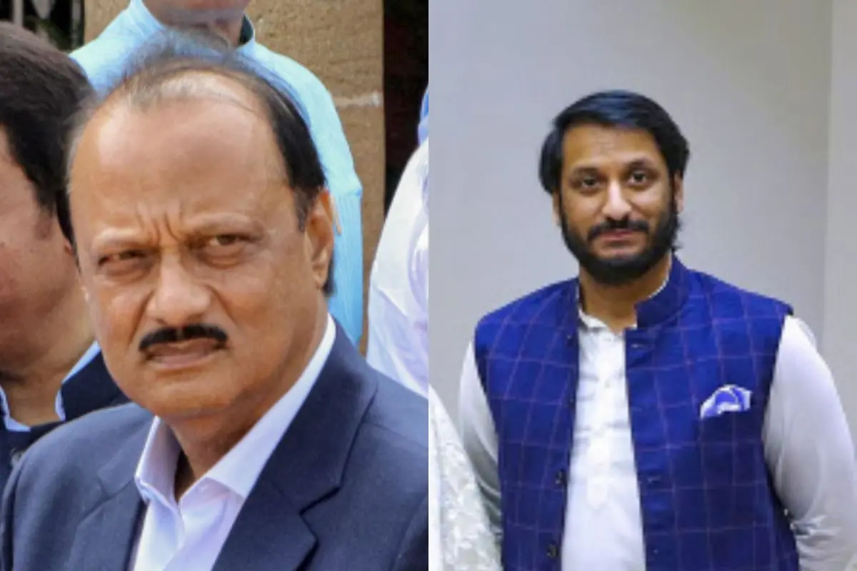 Maharashtra Deputy Chief Minister Ajit Pawar and son Parth Pawar