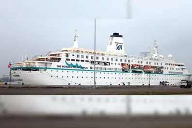 International cruise ship docked in Kochi, signalling a promising season for tourism growth