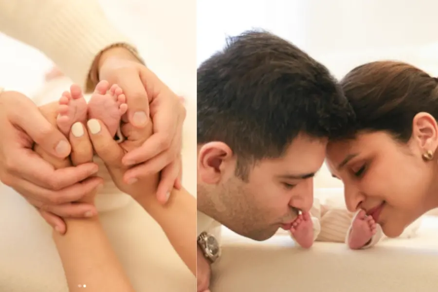 ‘An eternal drop of life…’ Parineeti Chopra and Raghav Chadha reveal newborn son’s name