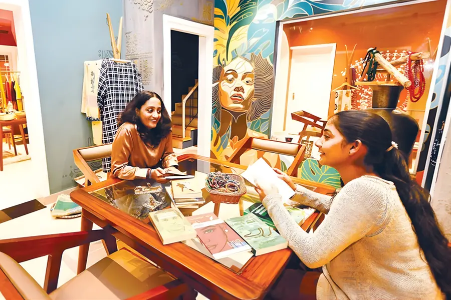 Kadha, a new reading cafe and cultural space in Chevarambalam, Kozhikode, attracts writers and book lovers.