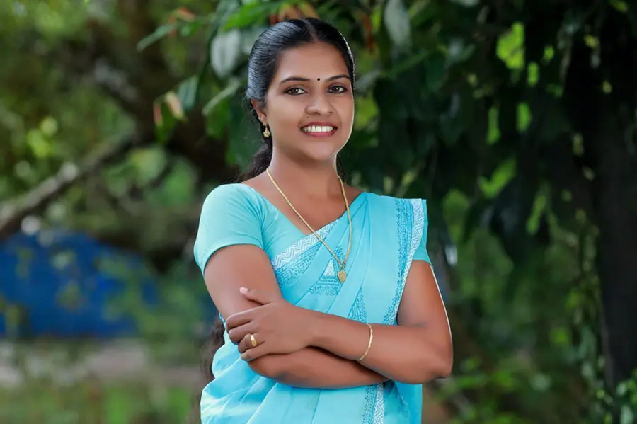Suja Anil, the first woman trustee in a Catholic church, is the Congress candidate for the District Panchayat election in Alappuzha