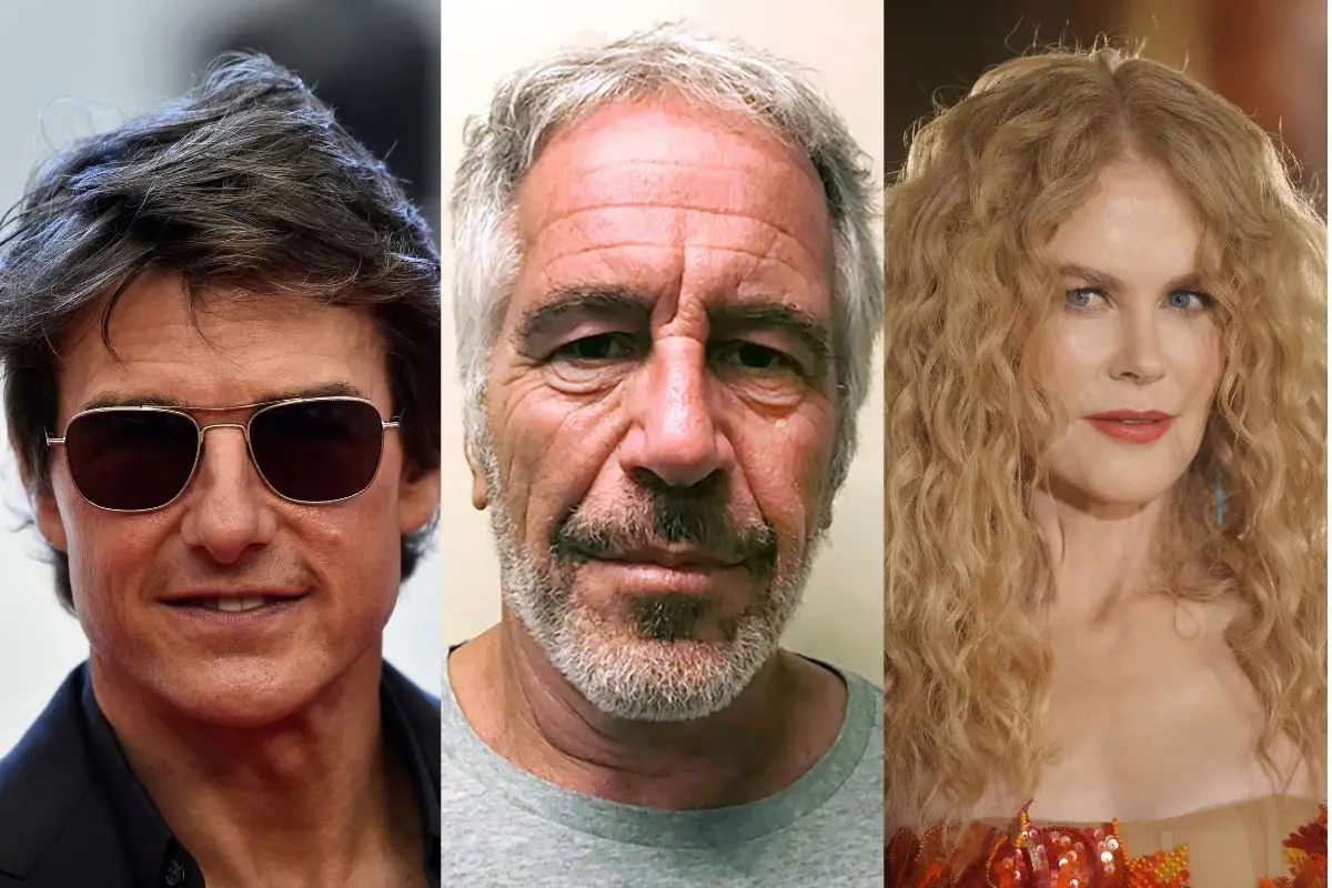 Tom Cruise, Jeffrey Epstein, Nicole Kidman | Photos: AP, AFP