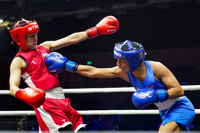 Nikhat Zareen wins gold at World Boxing Cup
