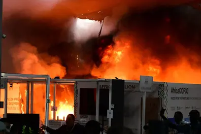 Fire at UN COP30 Climate Summit venue in Brazil injures 21