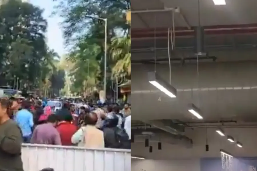 Visuals of tremors from multiple locations across Kolkata