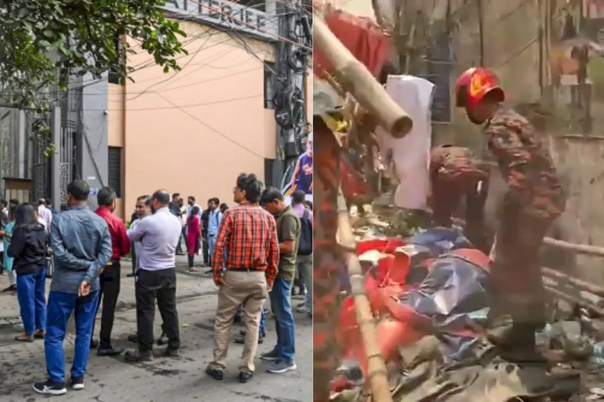 Visuals from Dhaka as the agencies work to restore damages