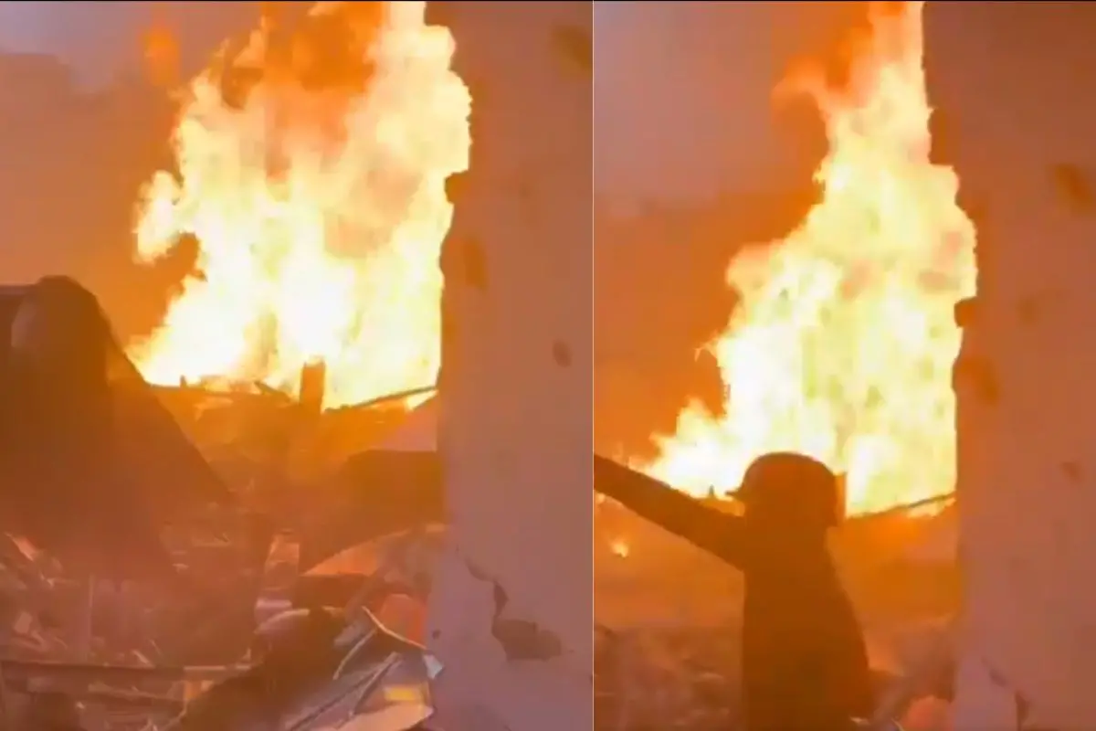 Gas explosion in Faisalabad`s Malikpur area