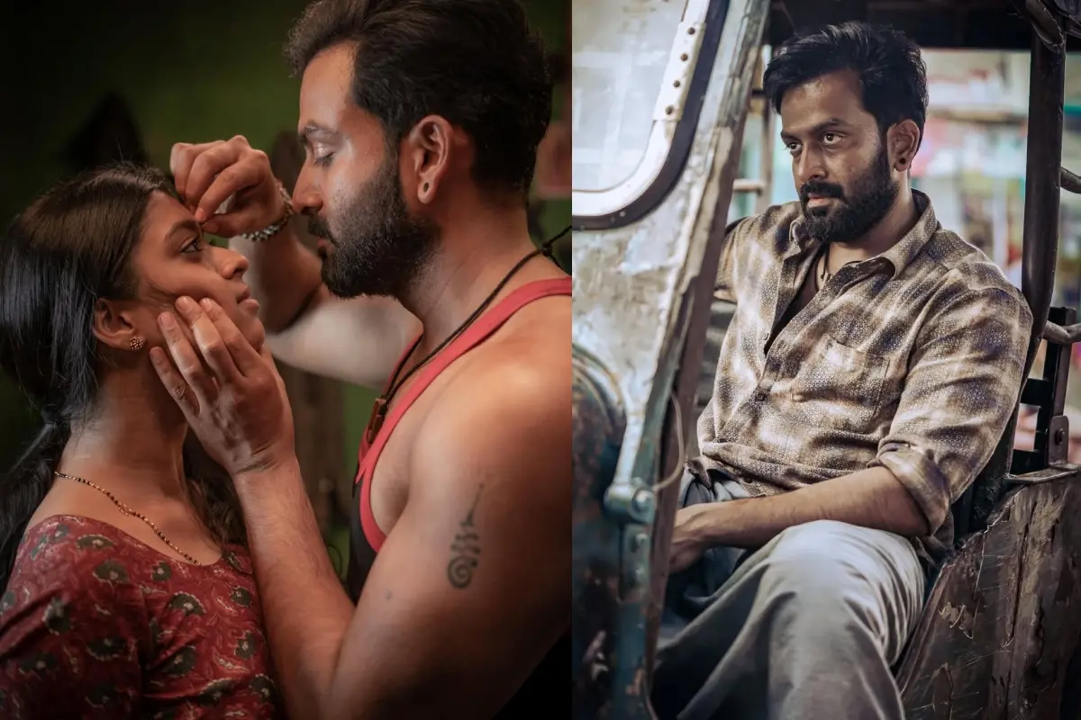 പ്രിയംവദ കൃഷ്ണനും പൃഥ്വിരാജും വിലായത്ത് ബുദ്ധയില്, പൃഥ്വിരാജ് സുകുമാരൻ | Photo: Instagram/ P R I Y A M V A D A, Vilaayath Budha Movie