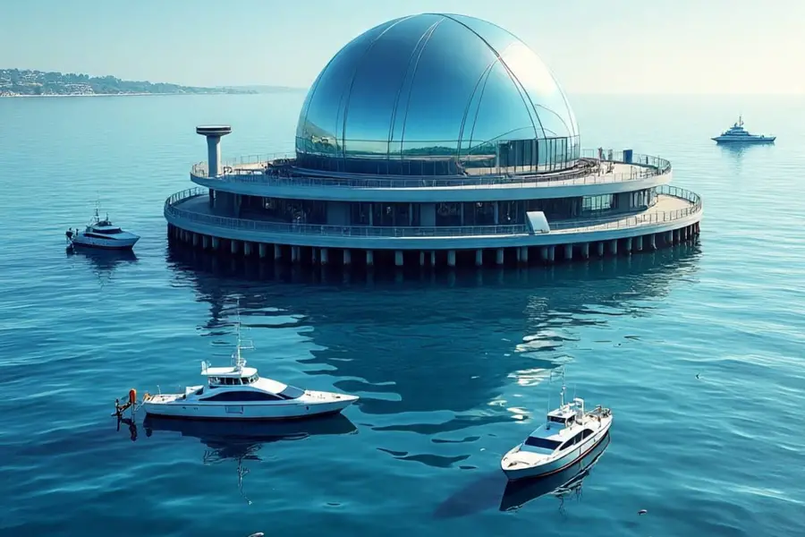 Floating Research Island