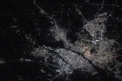ISS shares striking night-time photographs of Delhi as station marks 25 years of human presence