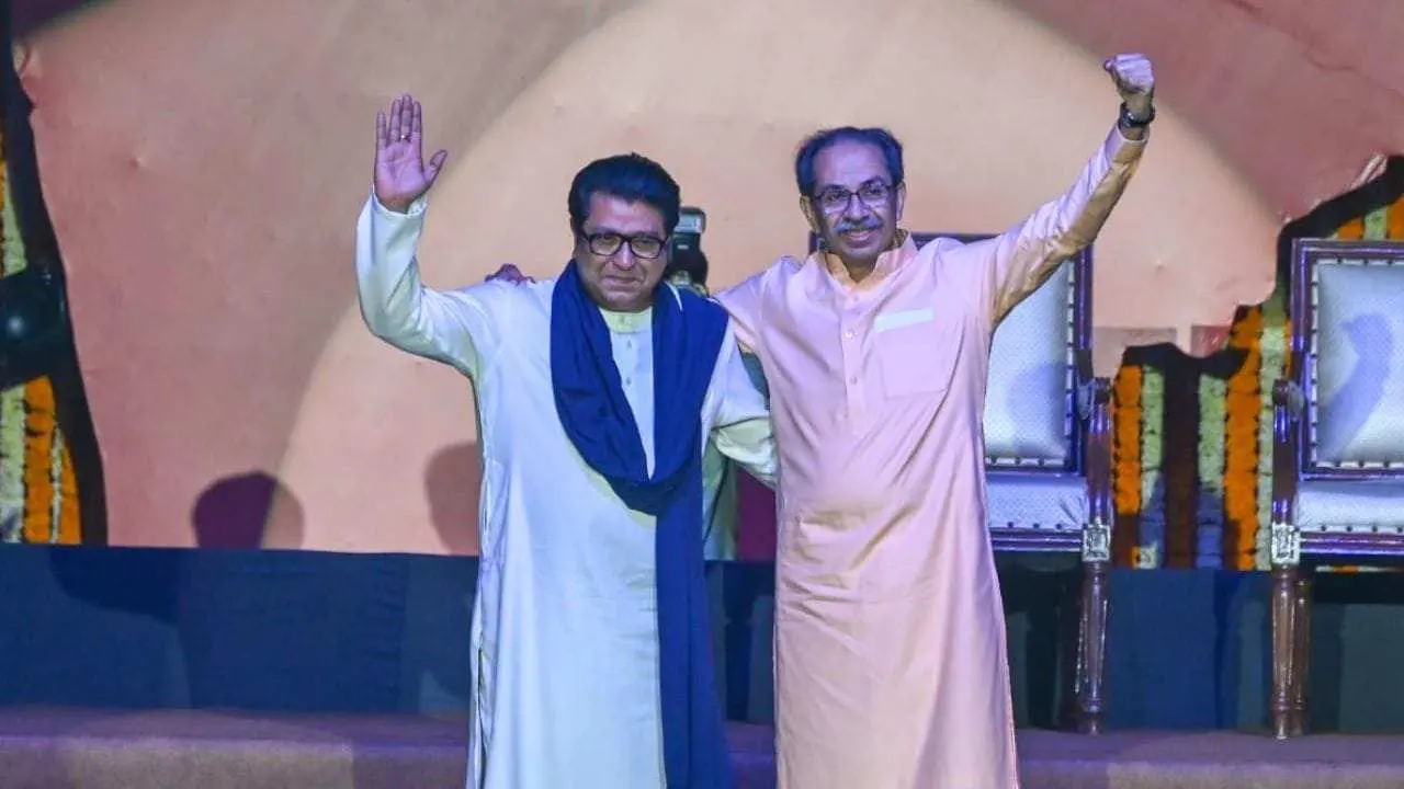 രാജ് താക്കറെയും ഉദ്ദവ് താക്കറെയും | Photo: https://x.com/JournoPG