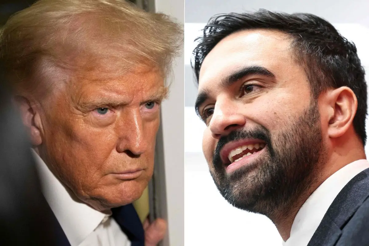 Donald Trump, Zohran Mamdani | Photo: AFP