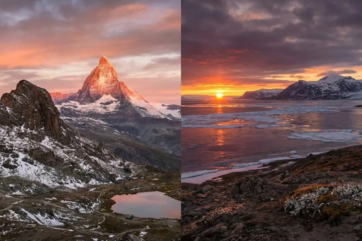 Images generated by Nano Banana Pro as part of the viral coordinate trend on X | Photo: X/@osanseviero, @GuezKevn