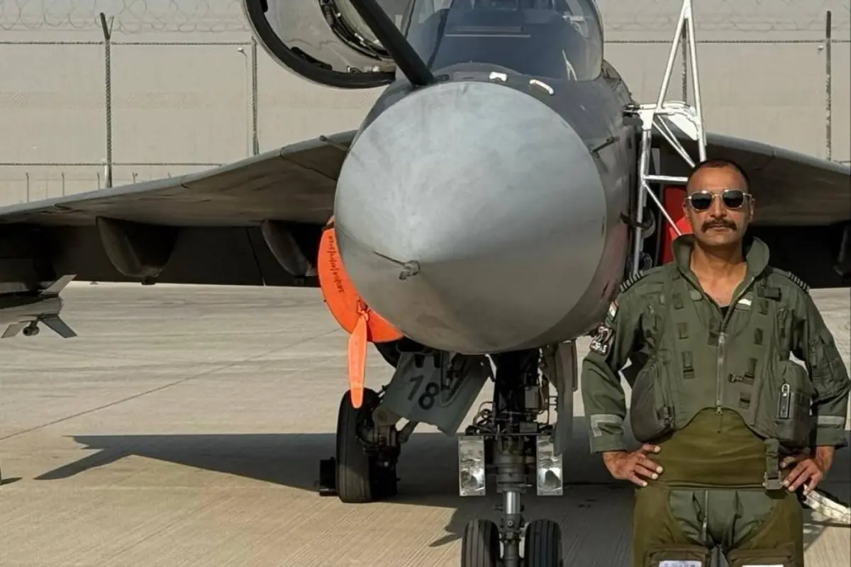 Wg Cdr Namansh Syal | Photo: @IAF_MCC on X