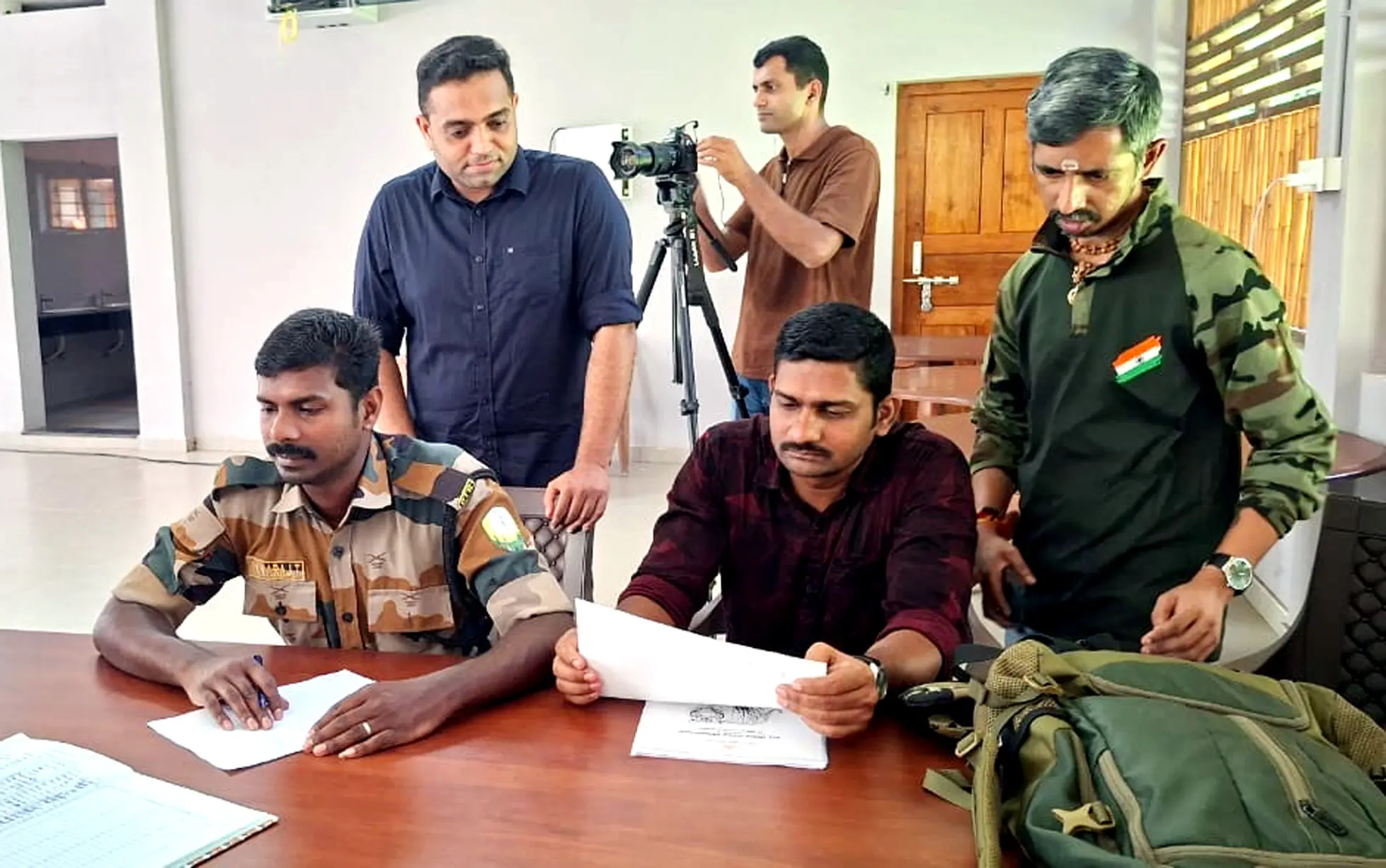 Officials at the Tiger Census Training Programme conducted by the Kerala Forest and Wildlife Department in Kottur | Photo: FB/ Periyar Tiger Reserve-Thekkady