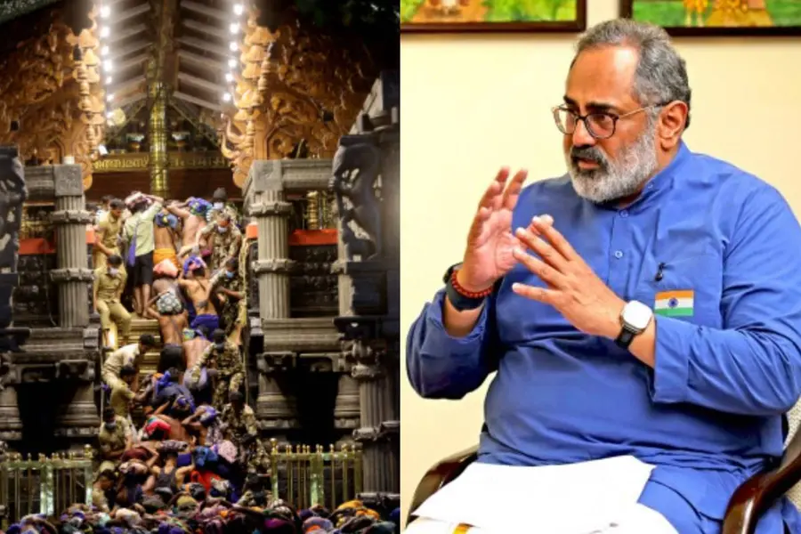 ശബരിമലയെ സംരക്ഷിക്കാൻ കേന്ദ്രസർക്കാർ തയ്യാർ- രാജീവ് ചന്ദ്രശേഖർ