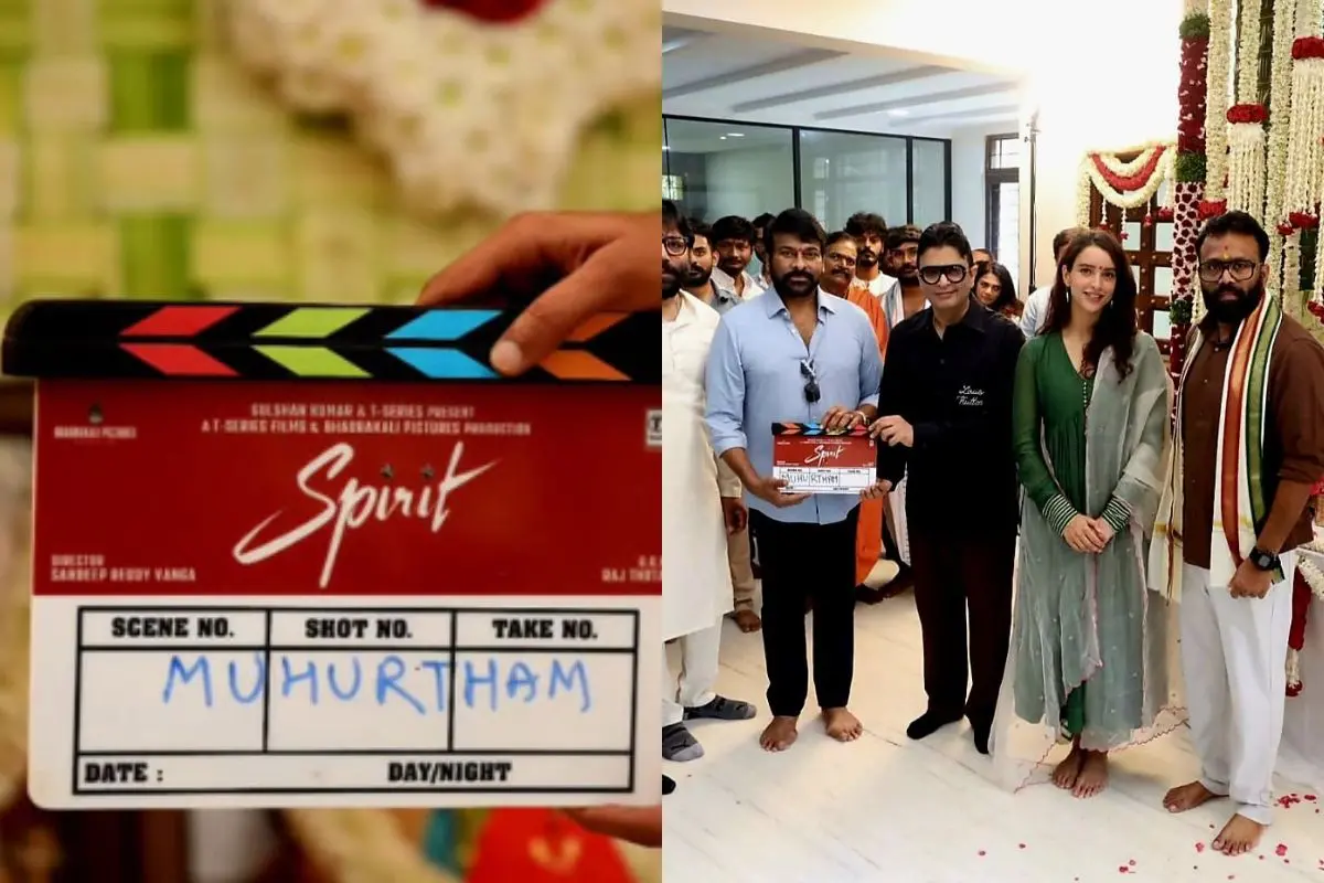 Sandeep Reddy Vanga`s `Spirit` officially begins shooting