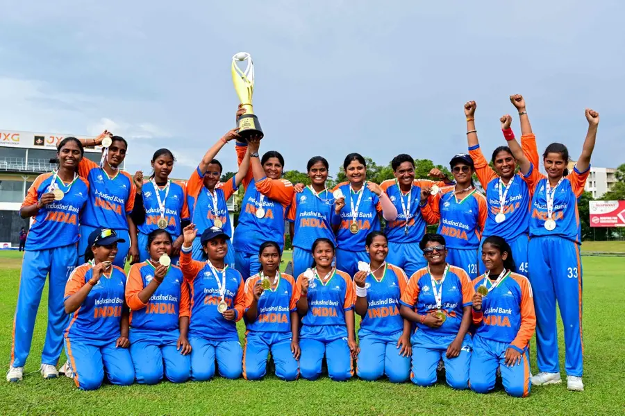 പ്രഥമ ബ്ലൈന്‍ഡ് വനിതാ ടി20 ലോകകപ്പ് കിരീടം ഇന്ത്യയ്ക്ക്; കലാശപ്പോരില്‍ നേപ്പാളിനെ 7 വിക്കറ്റിന് തകര്‍ത്തു