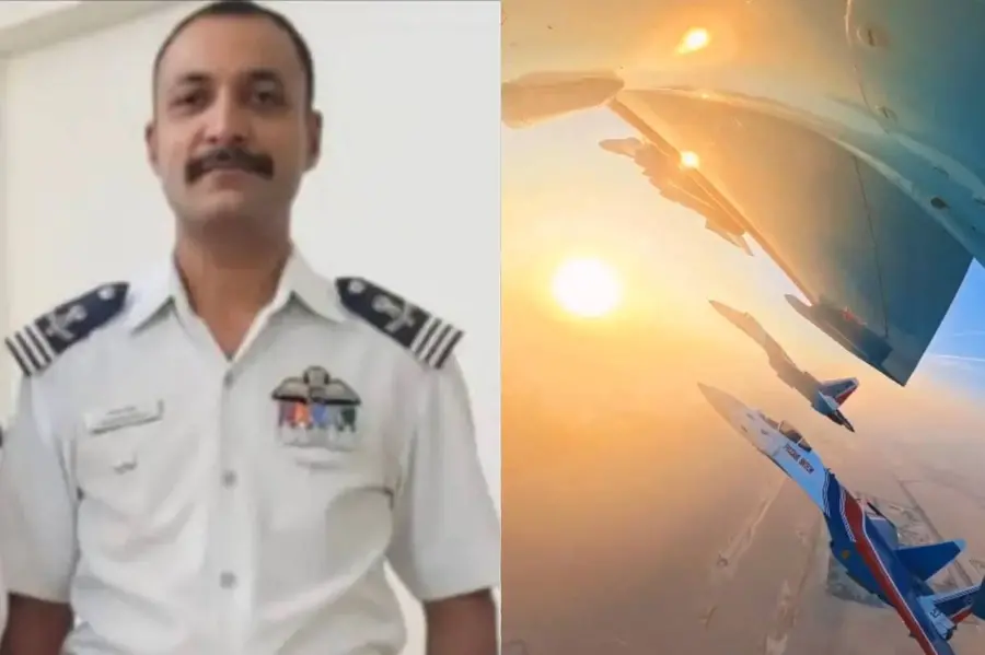 നമാംശിന് ആദരാഞ്ജലി അർപ്പിച്ച് റഷ്യൻ വ്യോമയാന സംഘം | VIDEO