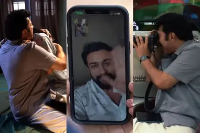 Mammootty’s emotional outburst, Jyothika through the lens, Suriya’s video call — Kaathal BTS has it all! | WATCH