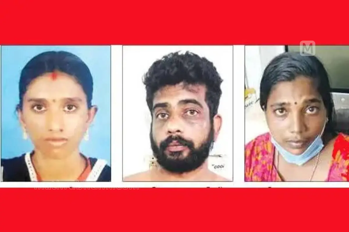 കൊല്ലപ്പെട്ട അനിത, പ്രതികളായ പ്രബീഷ്, രജനി