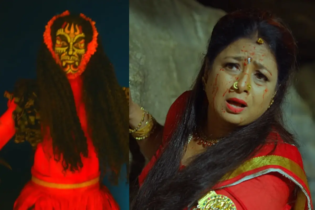'കൊറഗജ്ജ'യിലെ ഗുളിക ഗുളിക എന്ന പാട്ടില്നിന്ന് | Photo: Screen grab/ YouTube: Zee Music South