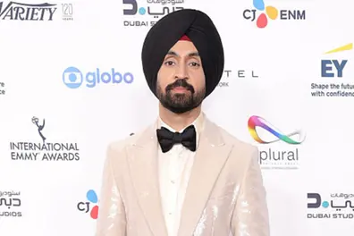 Diljit Dosanjh makes style statement in sequin jacket at the International Emmy Awards 2025