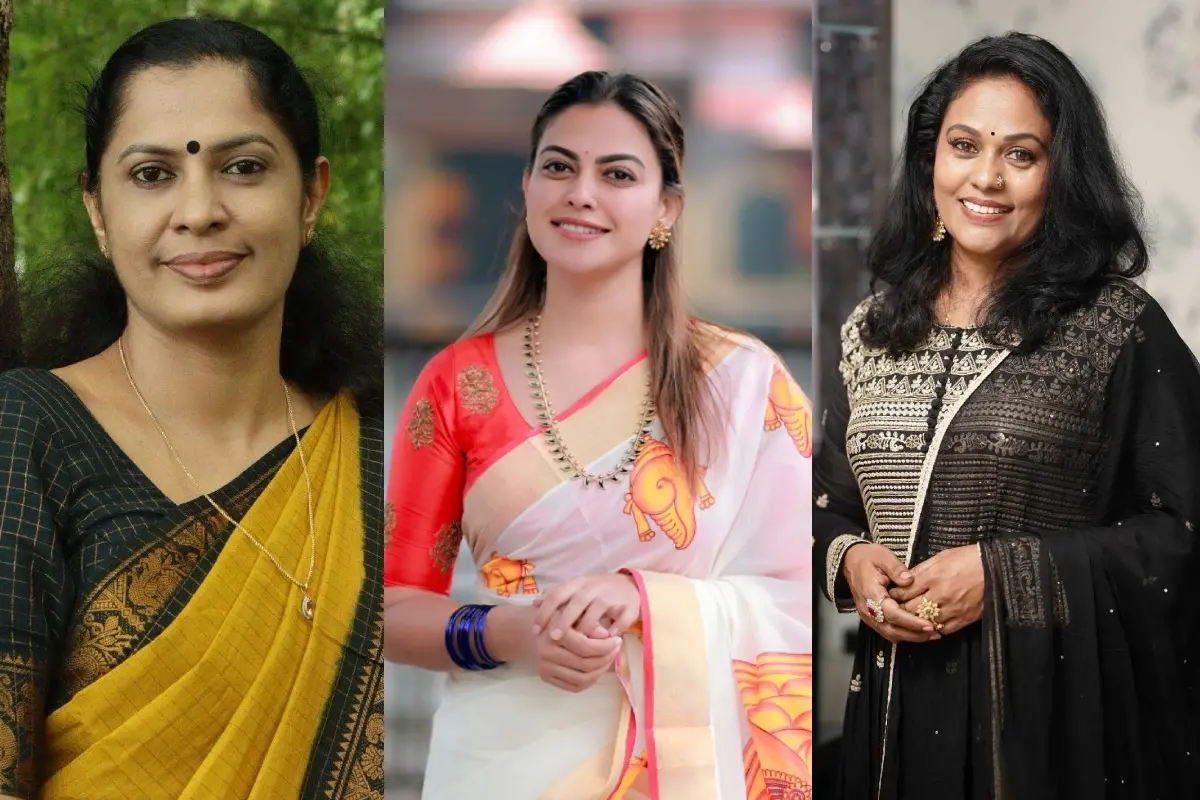 പി.പി ദിവ്യ/ അനുശ്രീ/ സീമാ ജി നായര് | Photo: facebook/ pp divya/ anusree/ seema g nair