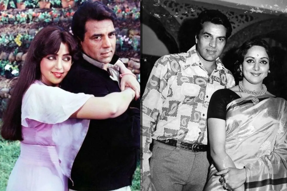 Dharmendra with Hema Malini