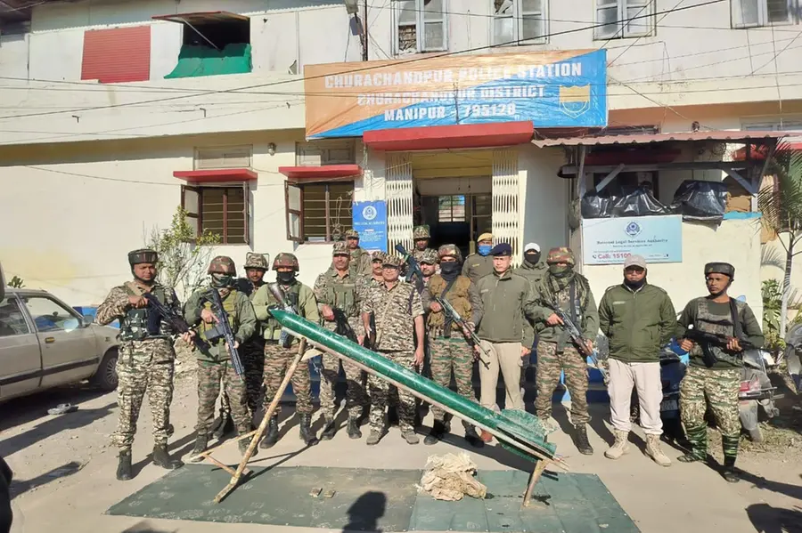 The rocket seized in Manipur