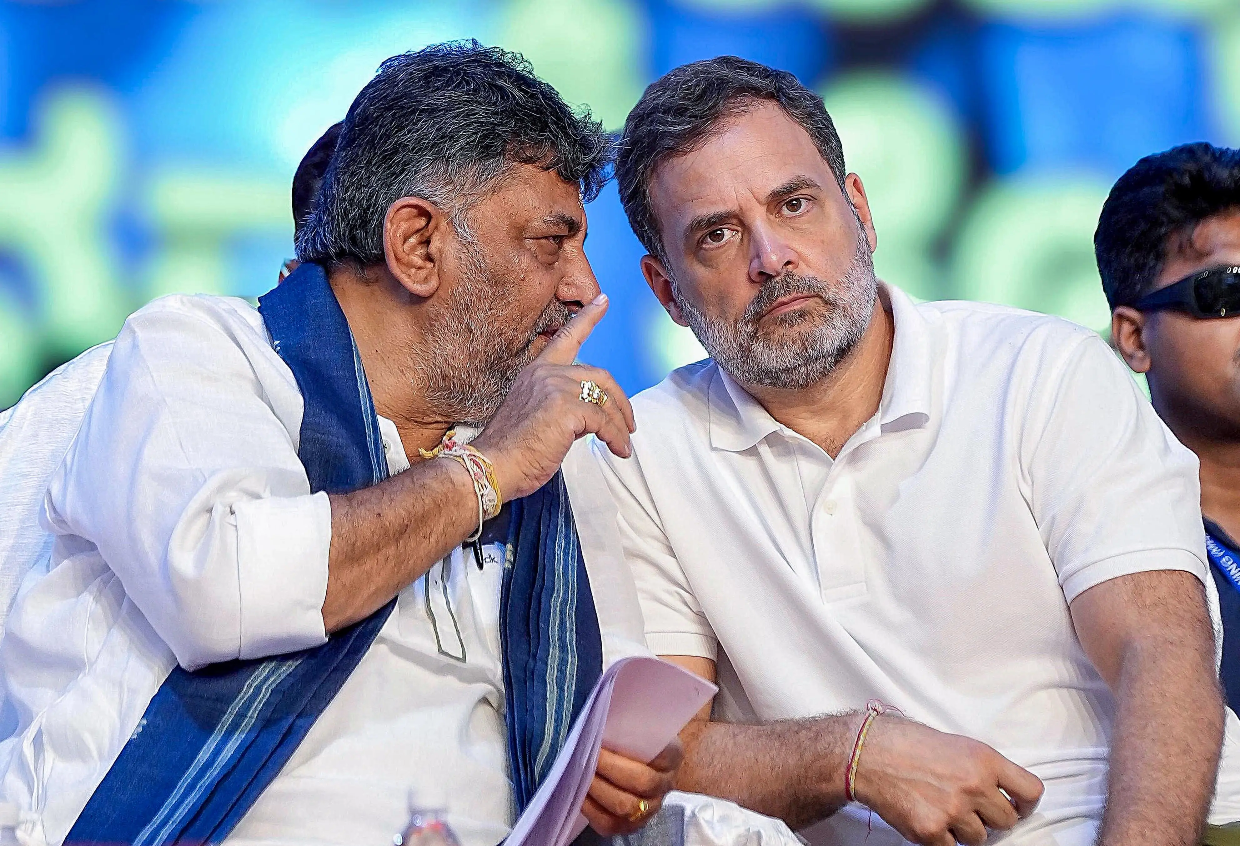 രാഹുല് ഗാന്ധിയും ഡി.കെ. ശിവകുമാറും | Photo : ANI