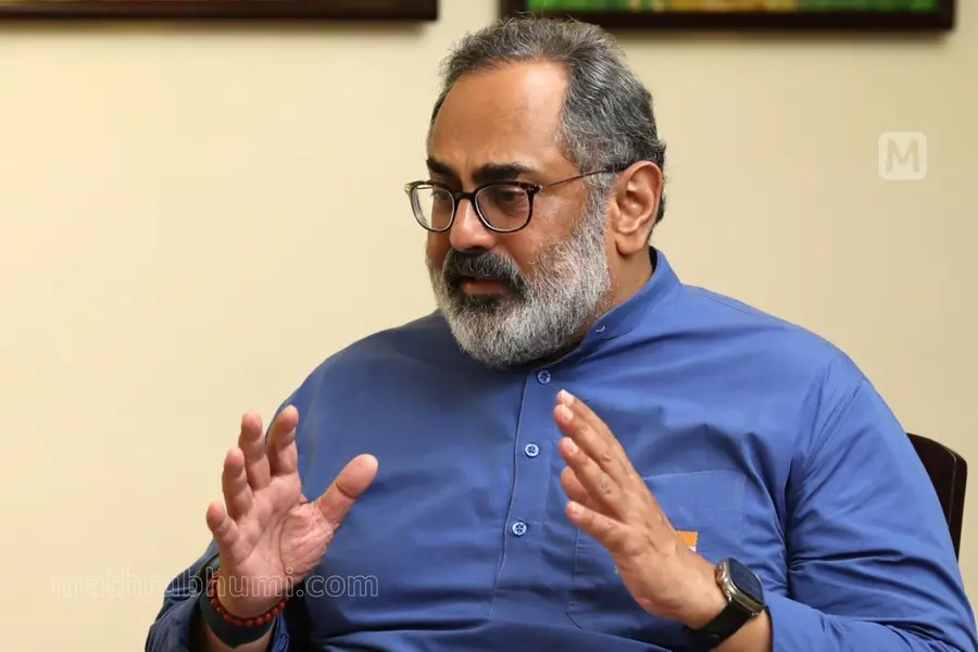 മന്ത്രിസഭയിൽ മുസ്ലിം മന്ത്രി ഇല്ലാത്തത് മുസ്ലിങ്ങള് ബിജെപിയ്ക്ക് വോട്ടുചെയ്യാത്തതുകൊണ്ട്- രാജീവ് ചന്ദ്രശേഖർ