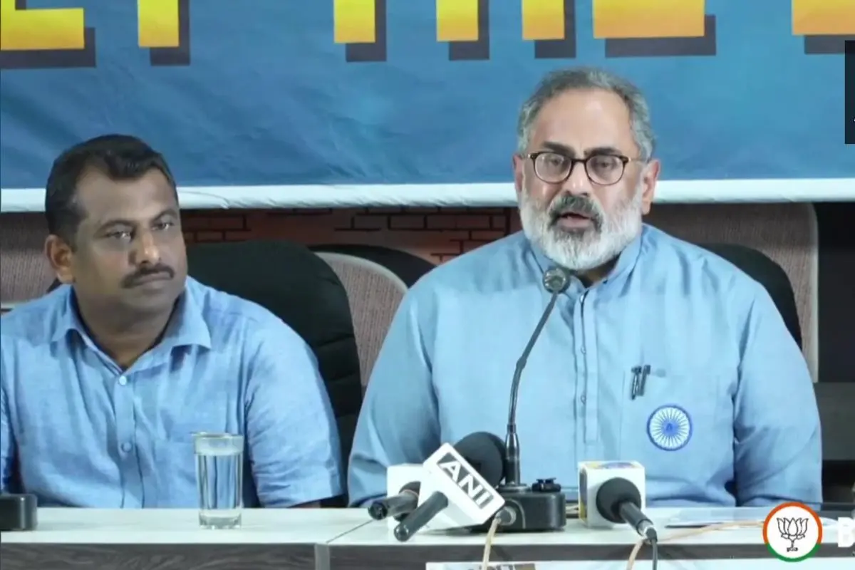 Kerala BJP President Rajeev Chandrasekhar