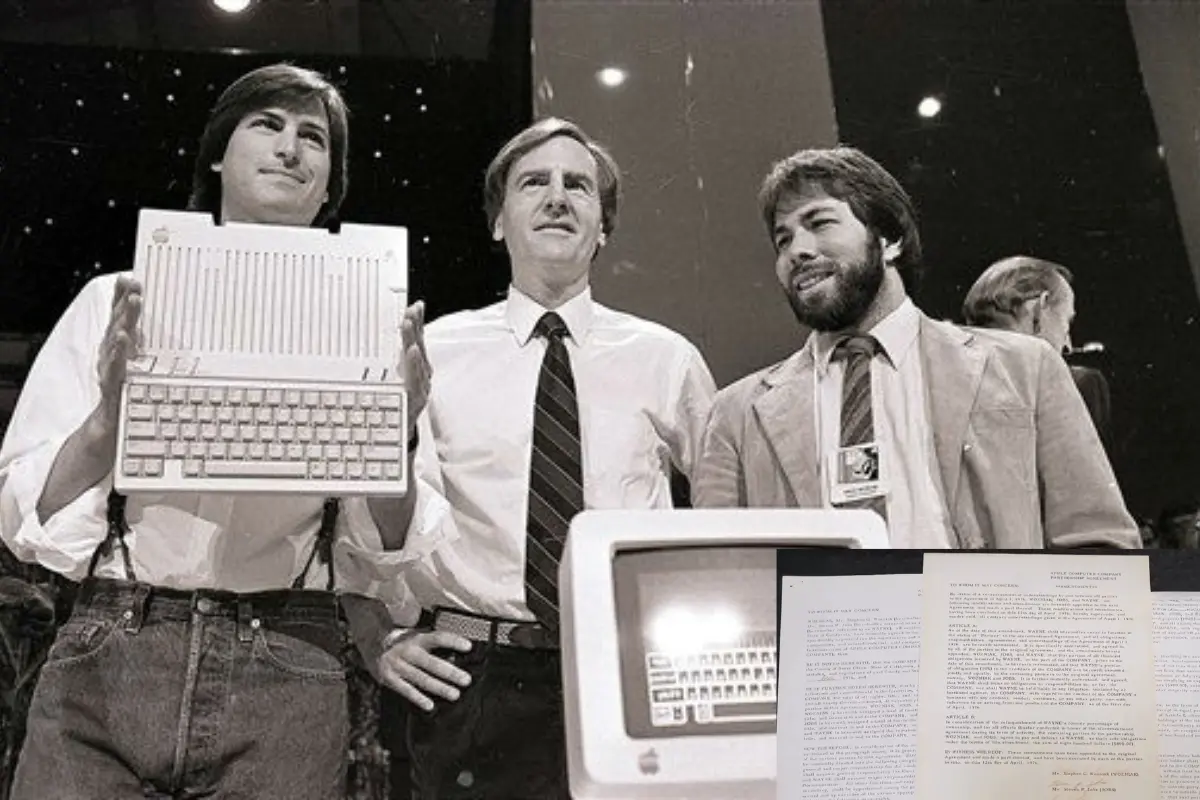 Apple was founded in 1976 by Steve Jobs and Steve Wozniak. | Photo: X