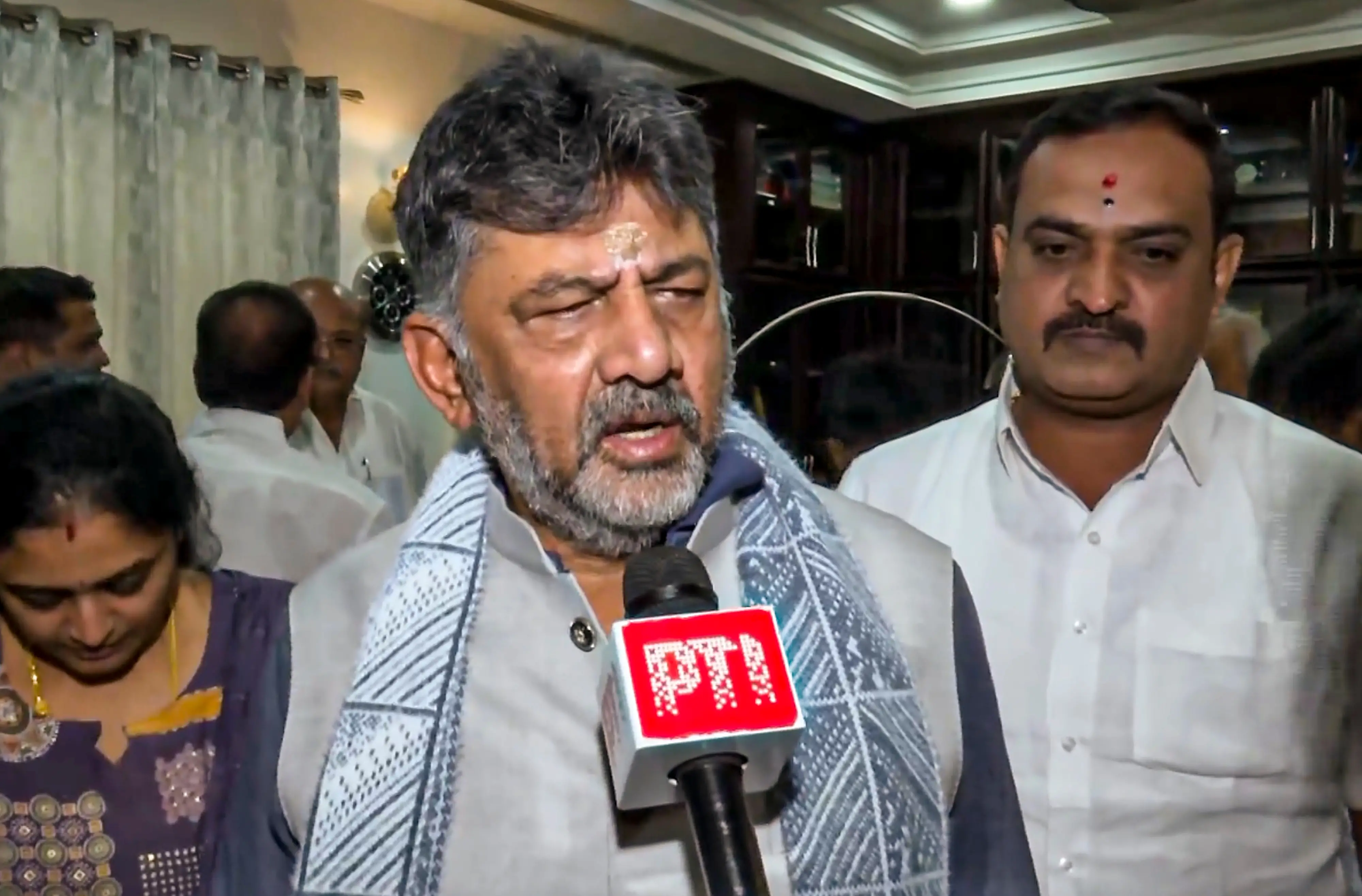 Karnataka Deputy Chief Minister DK Shivakumar speaks to PTI regarding the ongoing leadership issue in the state, in Bengaluru, Thursday, Nov. 27, 2025. | Photo: PTI