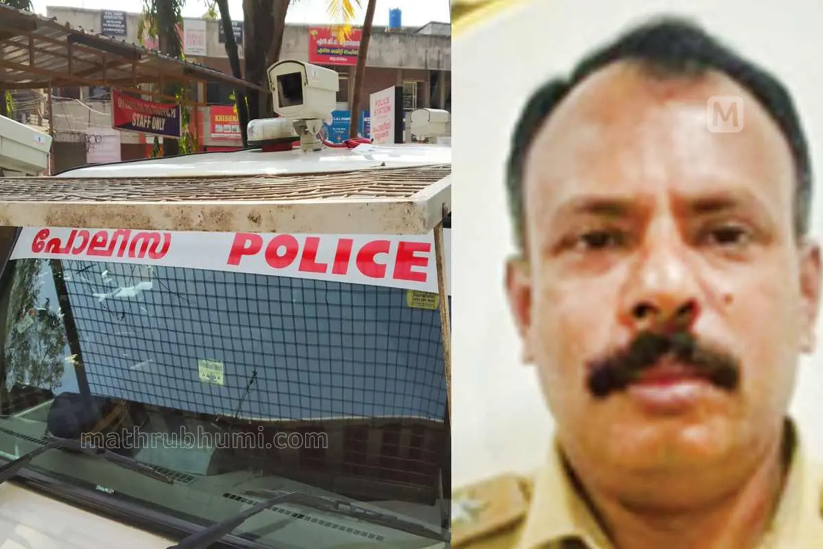 പ്രതീകാത്മക ചിത്രം(ഇടത്ത്) ജീവനൊടുക്കിയ ബിനു തോമസ്(വലത്ത്)