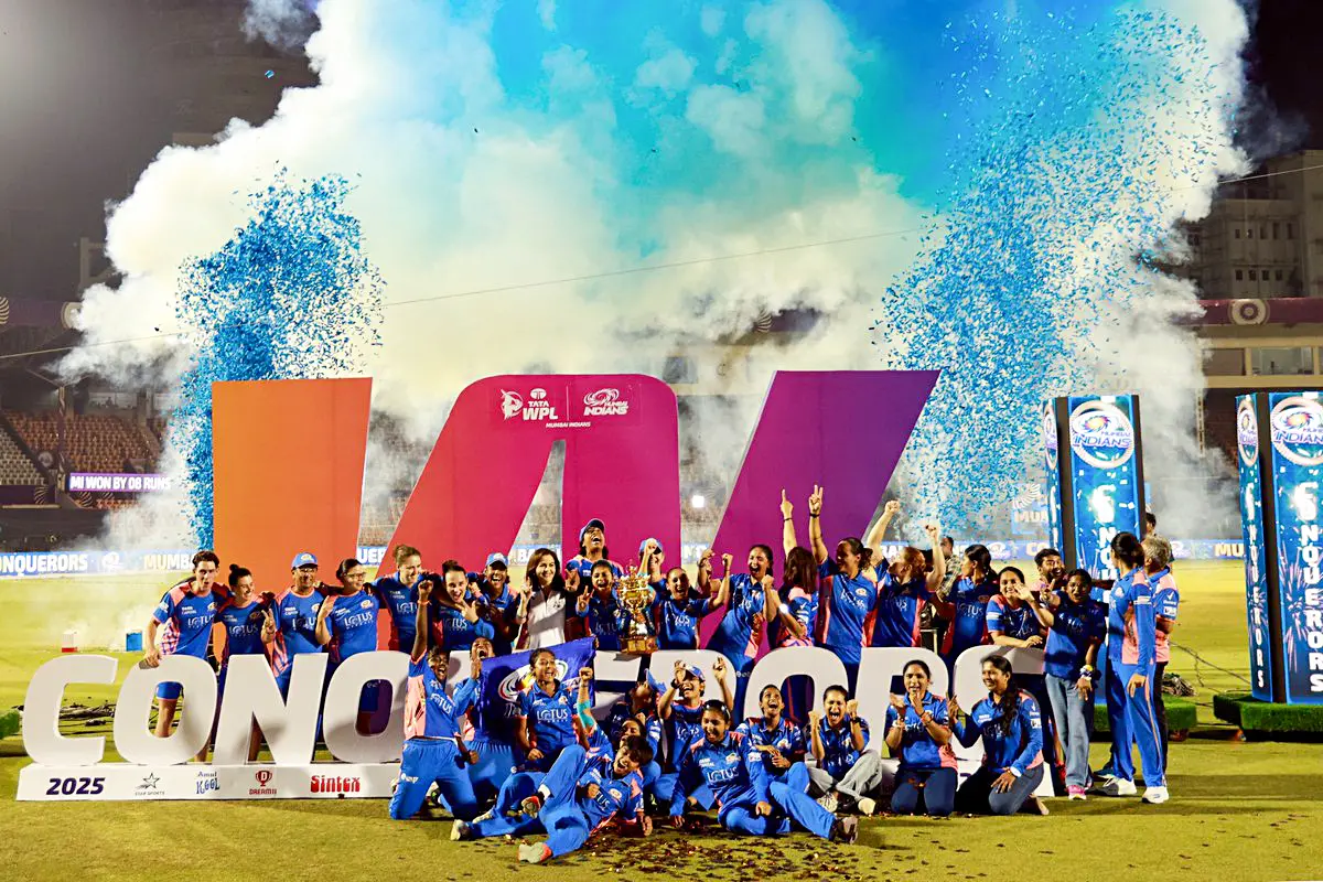Mumbai Indians clinch second WPL title