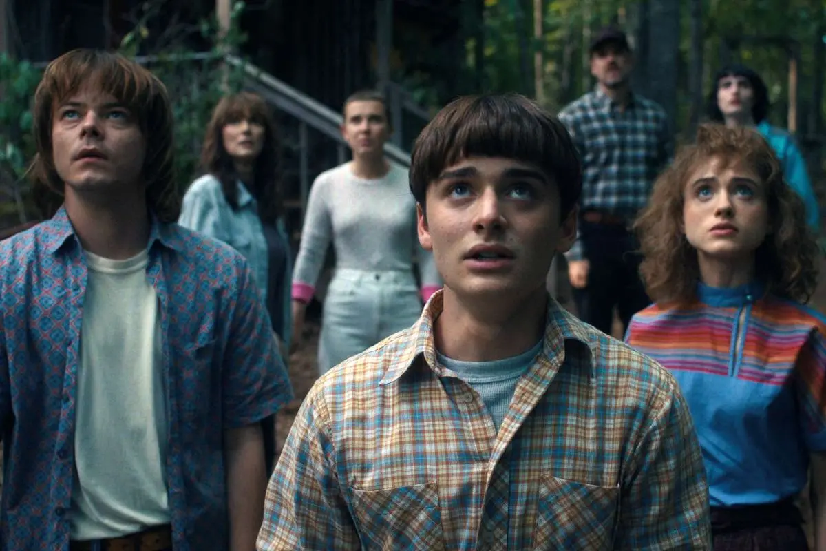 A scene from 'Stranger Things' season 5. Photo: X