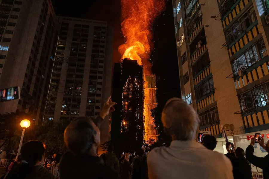 hong kong fire