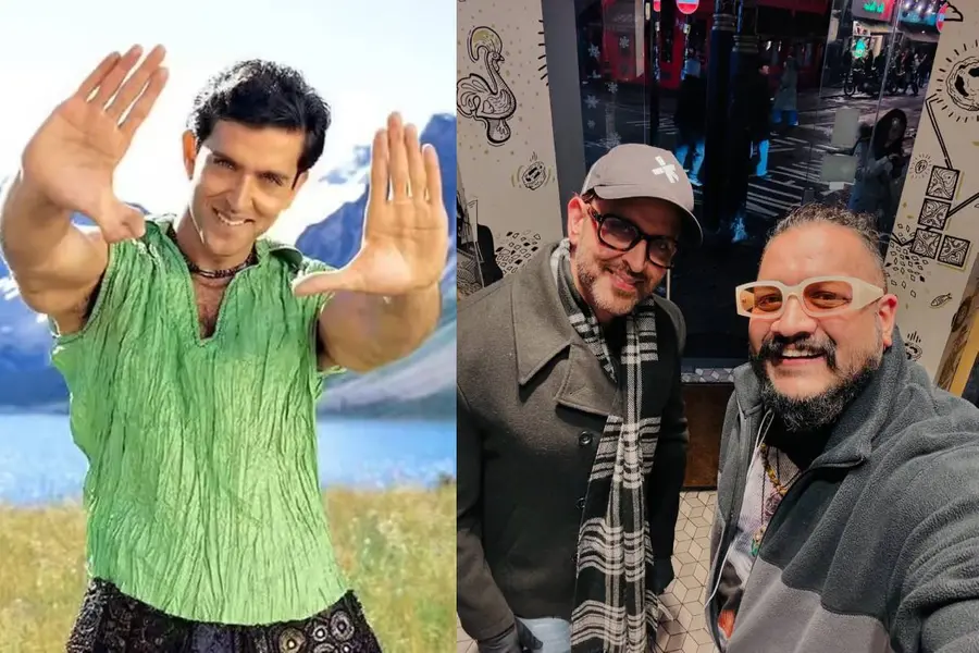 Hrithik and Jithin laal