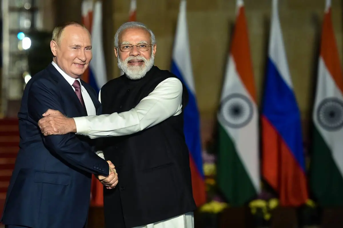 പുതിൻ, മോദി| Photo: AP