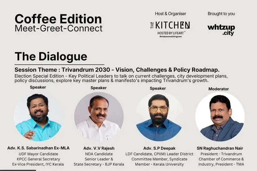 തിരഞ്ഞെടുപ്പ് സ്പെഷ്യല് ദി കിച്ചന് ചര്ച്ച 29-ന്