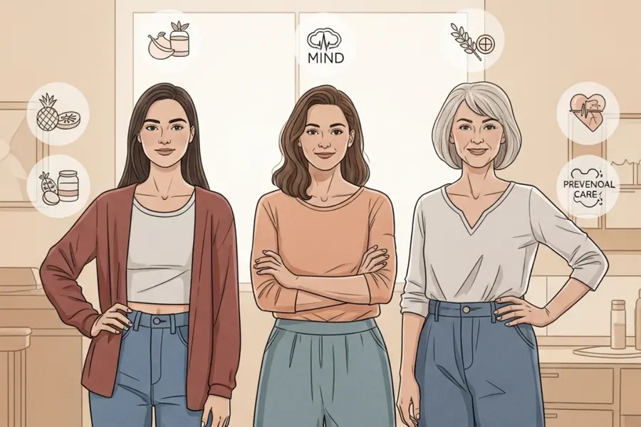 Understanding women’s health at every age: Key changes from adolescence to menopause