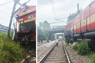 Goods train derails in Ernakulam; rail services disrupted