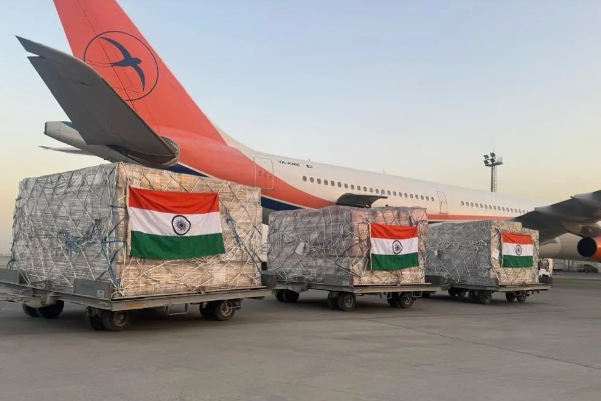 India delivers 73 tonnes of life-saving medical aid to Afghanistan | Photo: X/@MEAIndia