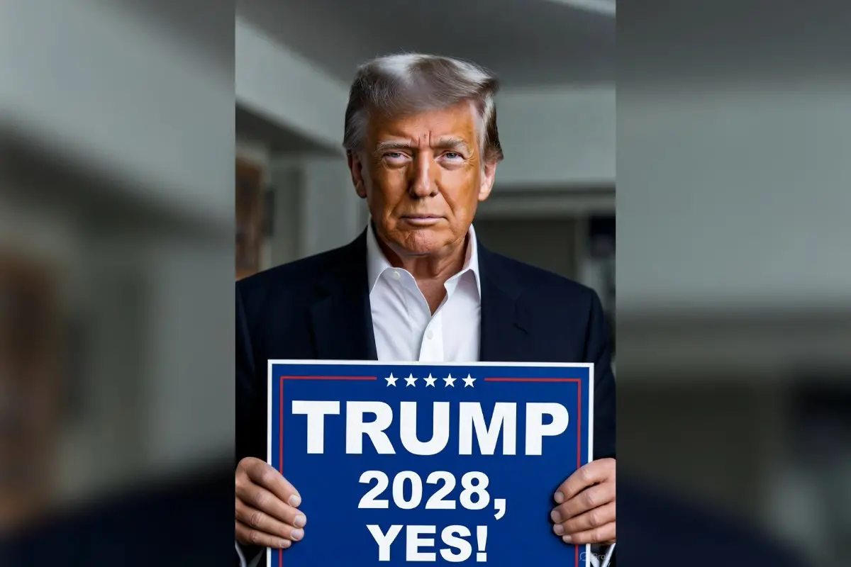 'Trump 2028' AI image | Photo: Truth/Donald Trump