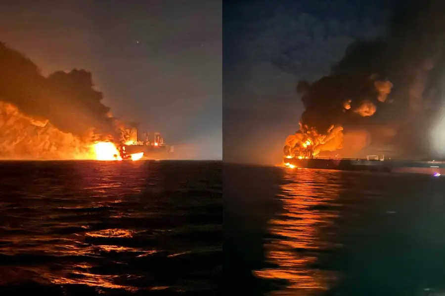 Mystery fire: Two Russian shadow fleet tankers catch fire in Black Sea near Turkey | What we know